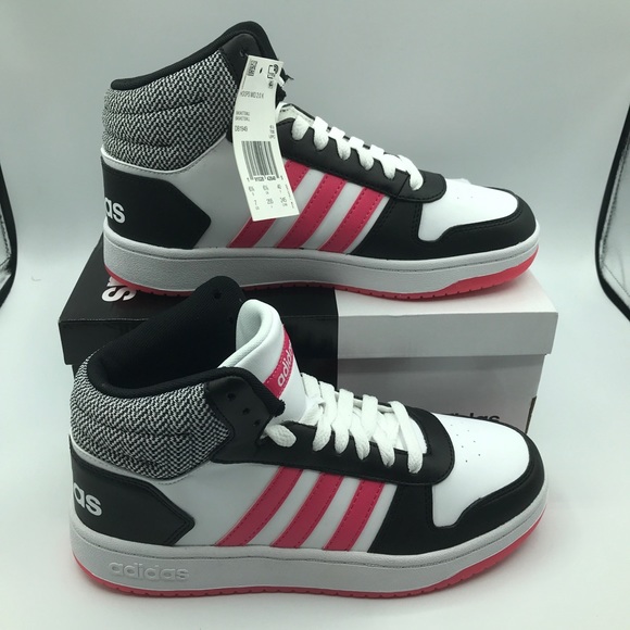 adidas hoops 2.0 mid pink